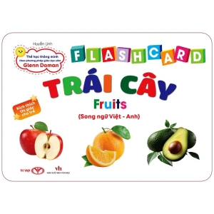 FLASHCARD TRÁI CÂY - FRUITS